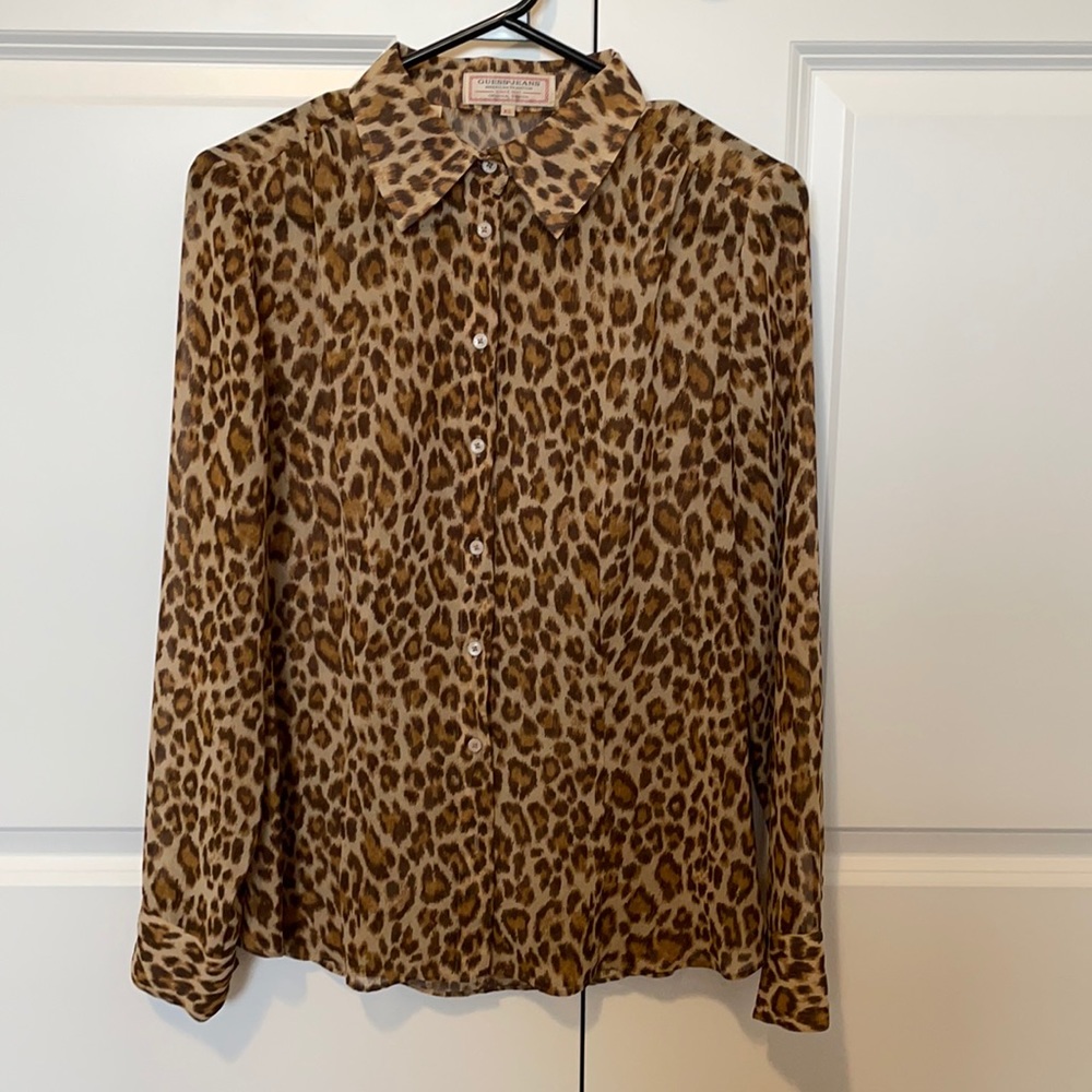 Guess original design cheetah print